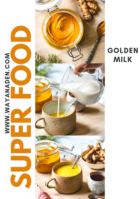 Superfood - Curcumin Turmeric | Golden milk - WWW.WAYANADEN.COM