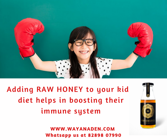 RAW HONEY FOR CHILDREN | WWW.WAYANADEN.COM