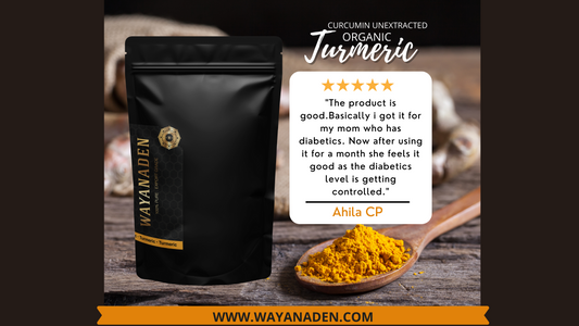 ORGANIC CURCUMIN TURMERIC POWDER / WWW.WAYANADEN.COM