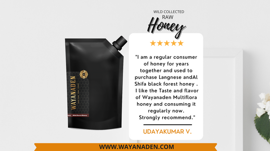PURE WILD FOREST HONEY / WWW.WAYANADEN.COM