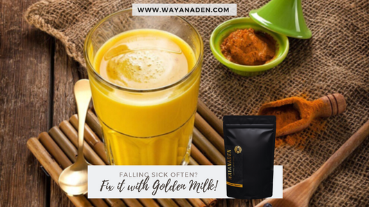 Turmeric Milk | Organic Turmeric | WWW.WAYANADEN.COM