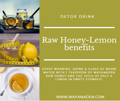 Raw Honey Lemon Detox Drink Benefits Wayanaden