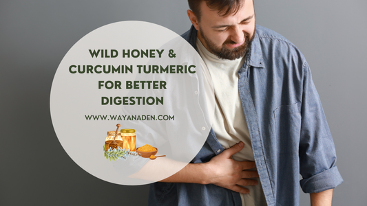 WILD HONEY | CURCUMIN TURMERIC | ORGANIC BLACK PEPPER | BETTER DIGESTION | FOR DIGESTION PROBLEMS | WWW.WAYANADEN.COM