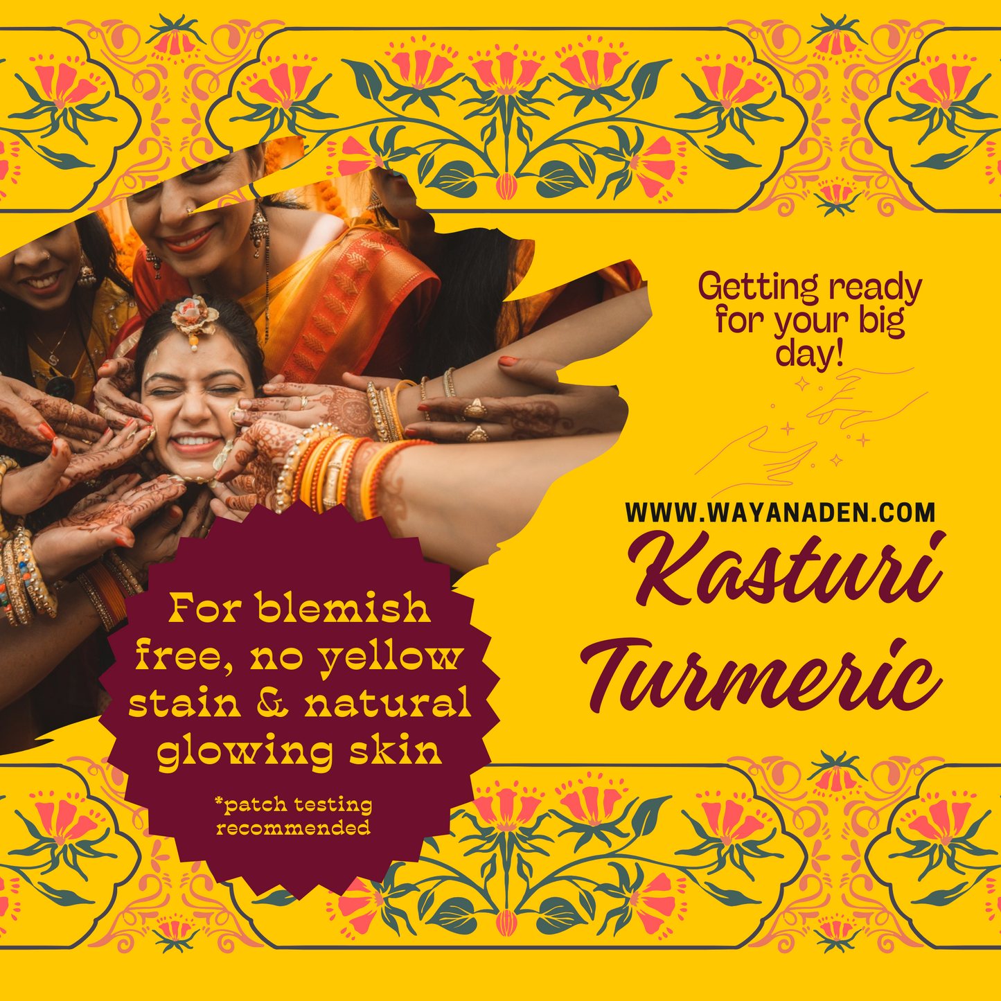 haldi ceremony kasturi turmeric