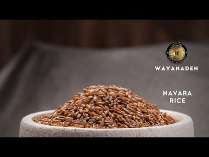 Navara Rice Organic | Njavara Rice | Shashtika Rice | Authentic Kerala Navara | Navara Red Rice | Medicinal Rice