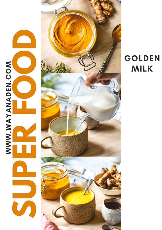 Superfood - Curcumin Turmeric | Golden milk  -  WWW.WAYANADEN.COM