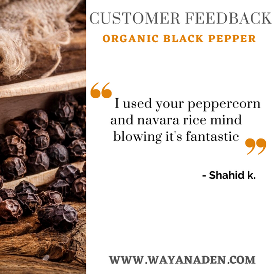 Organic Black Pepper | Black Pepper | WWW.WAYANADEN.COM