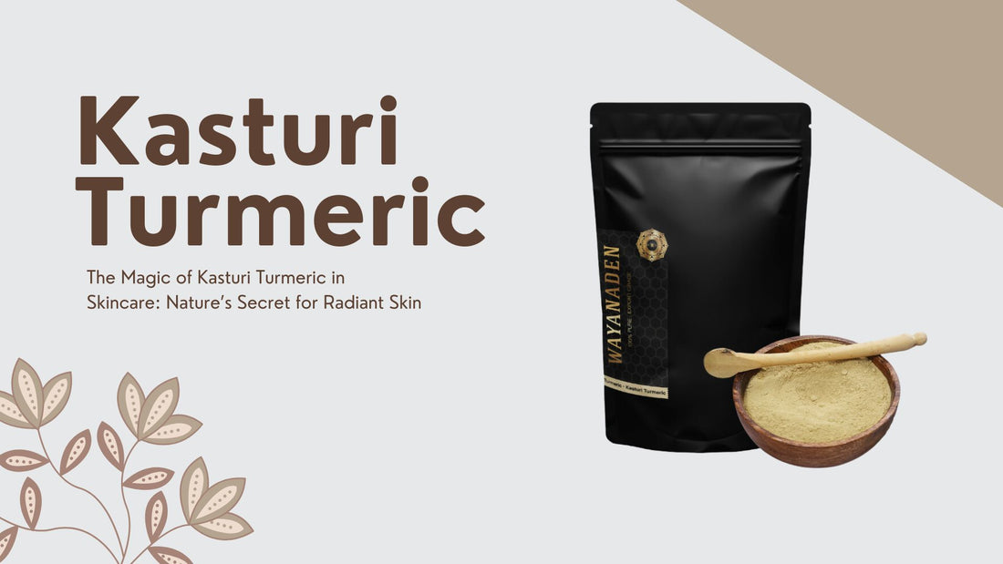 The Magic of Kasturi Turmeric in Skincare: Nature’s Secret for Radiant Skin