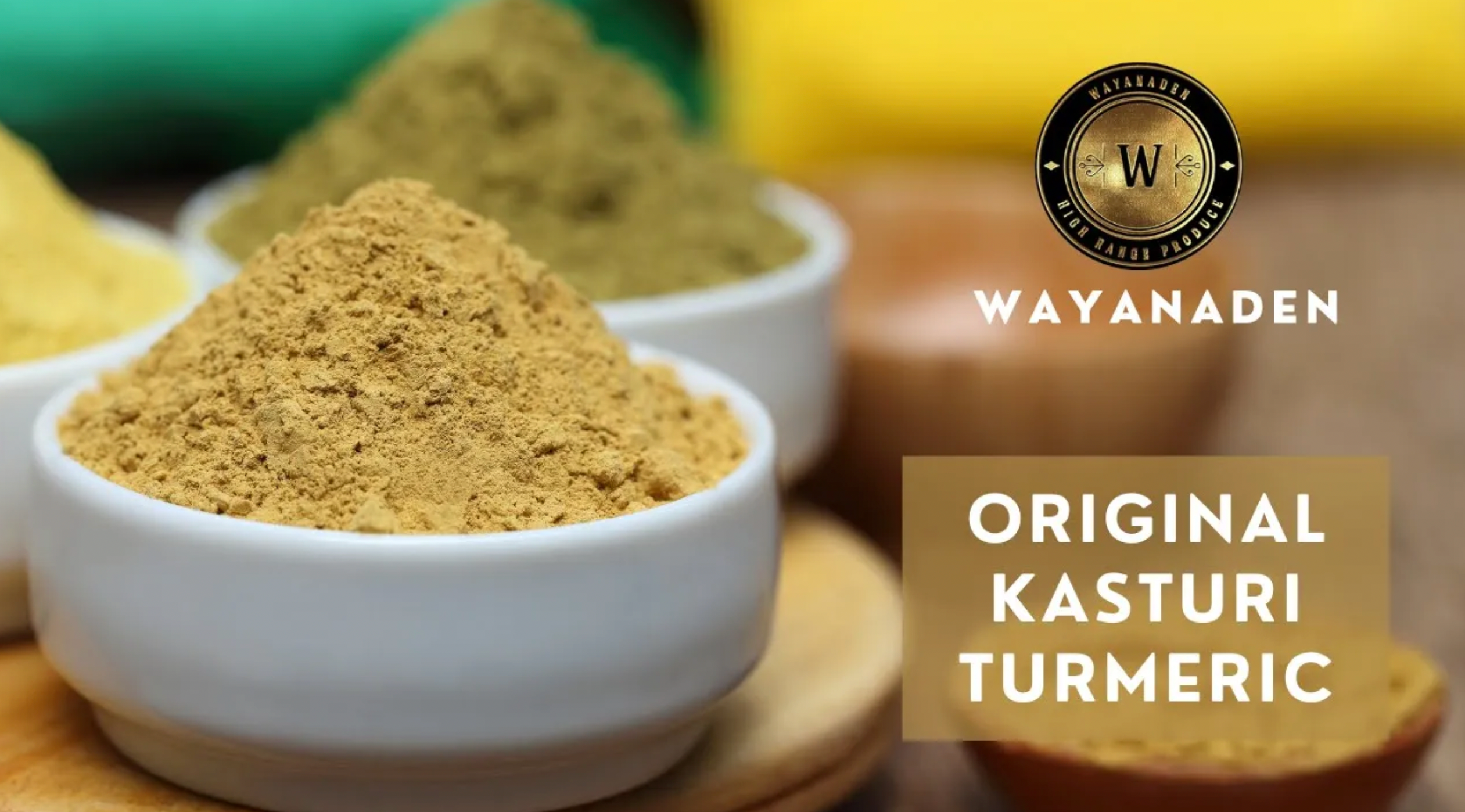 Load video: Original Kasturi Turmeric | Curcuma aromatica | Musk Turmeric | Wild Turmeric - WAYANADEN.COM