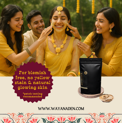 haldi ceremony kasturi turmeric | WWW.WAYANADEN.COM