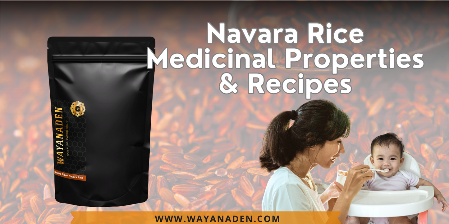 Navara Rice Organic | Njavara Rice | Shashtika Rice | Authentic Kerala ...
